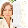 24 Pcs Glitter Freckles Face Tattoo Gold Temporary Face Tattoos Fazit Freckles Star Metallic Glitter Sticker Waterproof Long Lasting Makeup Accessories view 1