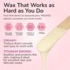 WAXXED Cream Hard Wax Beads 2.2LB  Titanium DioxideInfused Cream Wax for Everyday Use  Smooth Application for Sensitive Areas  Clean Removal with Less Residue - Ideal for Professional & Home Use view 2
