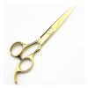 5.5/6" Golden Scissors, Thinning Hair Clippers, Hair Cutting Scissors view 3