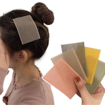 10Pcs Magic Bangs Hair Pad, Plastic Paste Posts Square Hair Pad, Hair Styling Tool Barber Acessories Hair Holder Barber Grippers, Hair Accessories, Clips and Barrettes (multicolor)