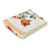 34 * 75cm Cotton Face Towel 3 Color Peony Floral Bath Sports Gym Camping Fast Drying Cloth(Orange) view 1