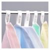 ADETSES 1Pc 20x20cm Small Solid Color Cotton Soft Absorbent Home Bathroom Face Towel(Yellow) view 4