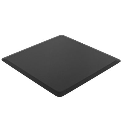 OmySalon Premium Salon Mat for Hair Stylist Standing 4x4x5/8, Anti Fatigue Barber Floor Mat Without Cutout, Enhanced Durability & No Curl Design