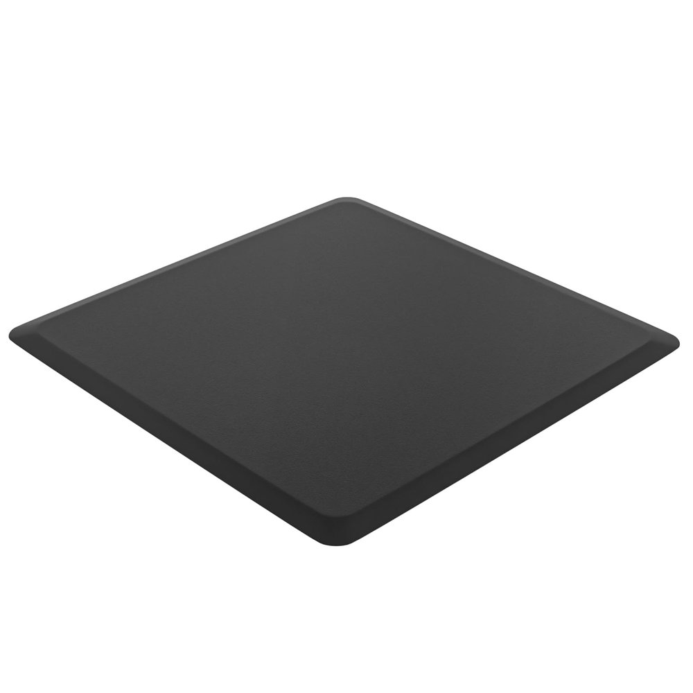 OmySalon Premium Salon Mat for Hair Stylist Standing 4x4x5/8, Anti Fatigue Barber Floor Mat Without Cutout, Enhanced Durability & No Curl Design