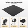 OmySalon Premium Salon Mat for Hair Stylist Standing 4x4x5/8, Anti Fatigue Barber Floor Mat Without Cutout, Enhanced Durability & No Curl Design view 4