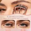 100 Pcs Eyelash Curler Refill Pads, Silicone Rubber Eye Lash Curler Replacement Refills Thick for Universal Eyelash Curlers,Black view 2