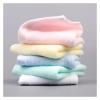 ADETSES 1Pc 20x20cm Small Solid Color Cotton Soft Absorbent Home Bathroom Face Towel(Pink) view 3