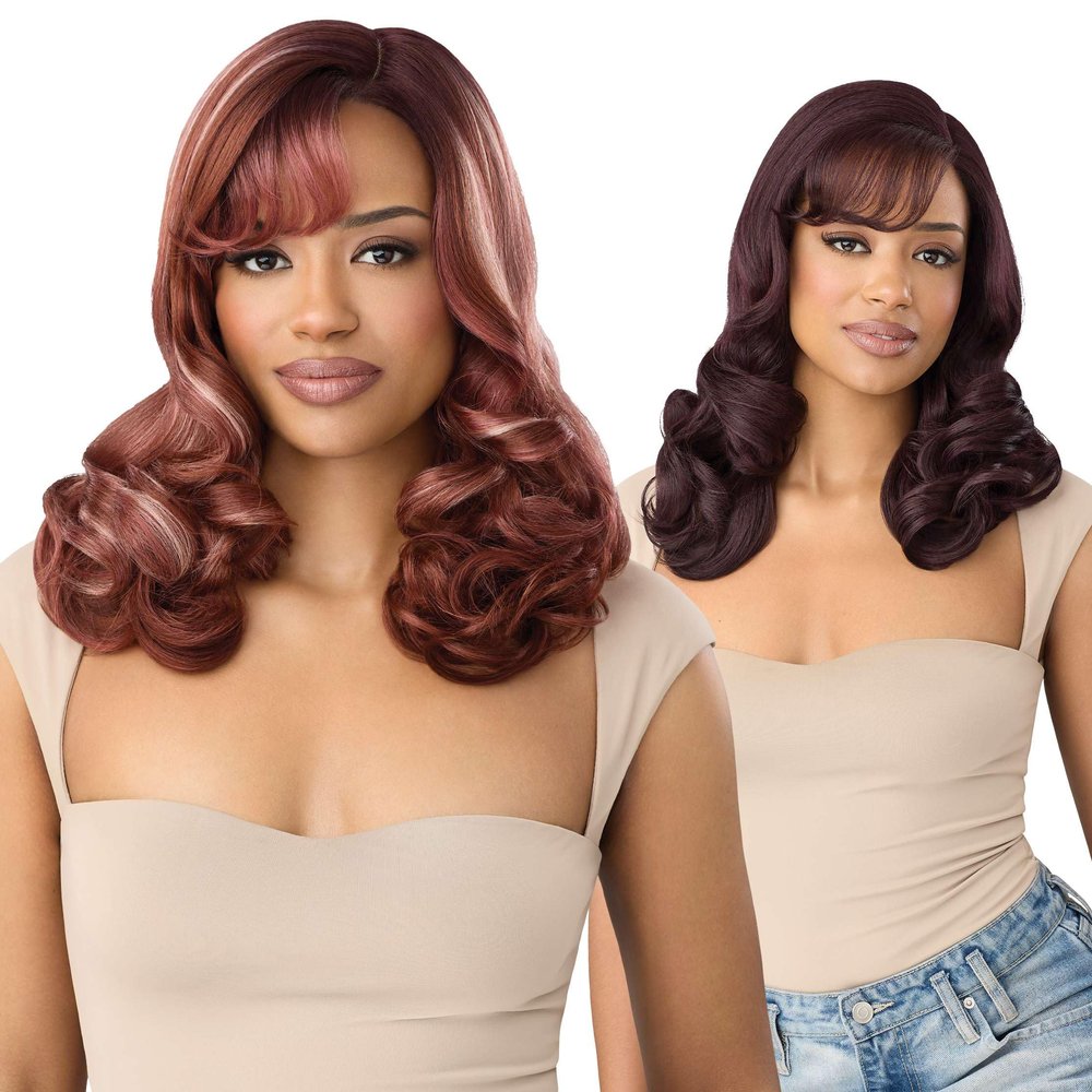 Outre Lace Front Wig - Melted Hairline - MH 122 (DR CHOCOLATE SWIRL)