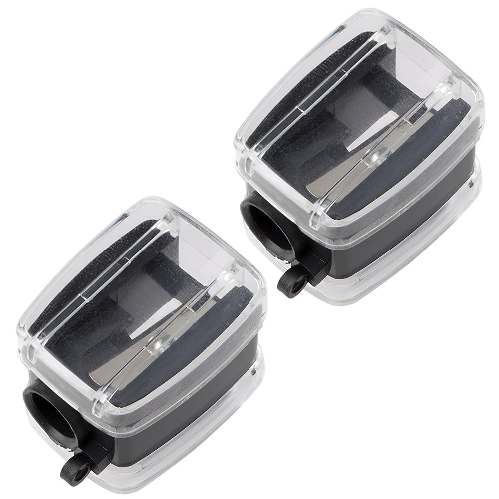 Portable Cosmetic Pencil Sharpener Makeup Single Hole Mansual Lip Liner for Travel Beauty Sharpener
