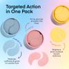 TEREZ & HONOR Eye Patches Set: Korean Hydrogel Eye Masks Gift, 3 Pack (x 60 Pcs) with Caffeine, Collagen & Vitamin C - For Puffy Eyes, Dark Circles, Fine Lines, Wrinkles & Bags, Travel Case Included view 2