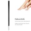Socobeta Pedicure Knife Stainless Steel Cuticle Dead Skin Remover Toenail Knife Tool with ABS Handle for Ingrown Nails Corns Callus view 4