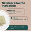 ATTITUDE Strengthening Shampoo Bar, Natural Origin, for Hair Repair & Breakage, Blue Clay & Caffeine, EWG Verified & Clean Ingredients, Vegan, Sandalwood & Cedar Scent, 4 Oz view 3