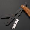 FRAGRAM Straight Razor Men's Set is a professional shaving tool designed specifically for barbers. The product includes 100 stainless steel manual razors, suitable for easy shaving. view 3
