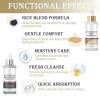 2PCS Peel Shot Glow Rice Ampoule Du,Black & White Rice Peeling Ampoule,Gentle Peel & Pore Minimizing, Soft Exfoliating Face & Body Serum, Suitable for All Skin Types view 2