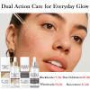 2PCS Peel Shot Glow Rice Ampoule Du,Black & White Rice Peeling Ampoule,Gentle Peel & Pore Minimizing, Soft Exfoliating Face & Body Serum, Suitable for All Skin Types view 3