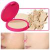 ALLUREMOUR Natural Matte Pressed Powder Oil Control Brighten Whitening Face Base Foundation Compact Concealer Makeup Cosmetics(E) view 2