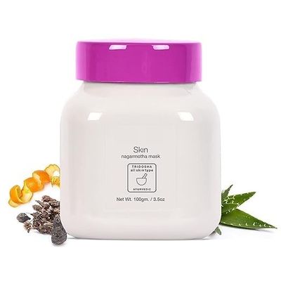3.5oz Skin Nagarmotha Natural and Ayurvedic Powder Face Pack for Glowing Skin, 100 G