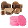 6 PCS Foundation Sponge + Round Shape 50-Count Facial Sponges Compressed view 1