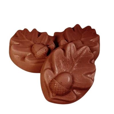 2 Fall Acorns Shea Butter & Goatmilk Soap Set - Pumpkin Spice Scented