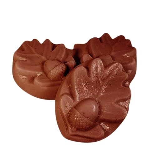 2 Fall Acorns Shea Butter & Goatmilk Soap Set - Pumpkin Spice Scented