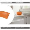 Bath Pillow for Tub Bathtub Bathroom Spa with Ergonomic Neck Support and Strong Suction Cups view 2