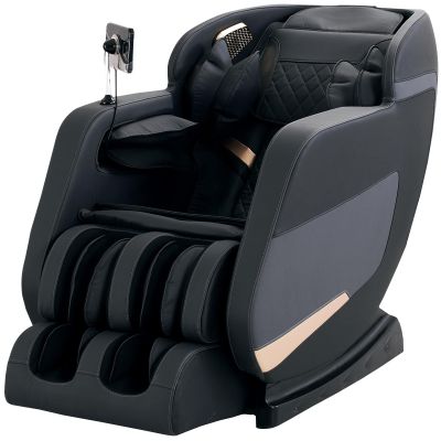 Advanabd 4D Massage Chair Full Body|Zero Gravity Shiatsu Massage Chairs Recliner with Heated Bluetooth Speaker Airbag Yoga Stretch, Foot Roller (Black)