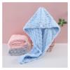 ADETSES 1Pcs Microfiber Quick-Dry Hair Towel Cap with Button Super Absorption Bath Hat Fast Drying Wrap Fit for Women(9) view 4