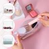 100pcs Mini Clear Makeup Bag Bulk 7.9" 5.9" 2" Small Clear Zipper Pouch Travel Plastic Cosmetic Organizer Travel Bag for Toiletries Waterproof Toiletry Organizer for Swimsuit Bikini Vacation Bathing view 4