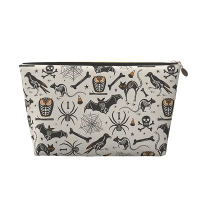 YIGOAOIU Cute Travel Makeup Bag Cosmetic Bag Skincare Organizer Small Pouch for Purse Water Resistant for Women Christmas Style