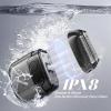Electric Foil Shaver for Men :3D Floating Blades, LED Display, USB-C Fast Charge, IPX8 Waterproof - Perfect for Travel & Smooth Shaving at Home Gray view 2