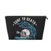 YIGOAOIU Cute Travel Makeup Bag Cosmetic Bag Skincare Organizer Small Pouch for Purse Water Resistant for Women Surfing Skeleton view 1