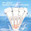 ZJchao 4 in 1 Body Hair Trimmer for Women IPX7 Water Proof Electric Body Groomer Bikini Legs Underarms with Foot Grinder Lip Shaving Head ABS Stainless Steel view 2