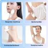 ZJchao 4 in 1 Body Hair Trimmer for Women IPX7 Water Proof Electric Body Groomer Bikini Legs Underarms with Foot Grinder Lip Shaving Head ABS Stainless Steel view 4