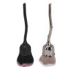 MUNEFE 2pcs Rose Makeup Brush, Rose Blush Brush, Nail Art Dust Brush, Suitable for Makeup and Nail Care view 1