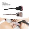 MUNEFE 2pcs Rose Makeup Brush, Rose Blush Brush, Nail Art Dust Brush, Suitable for Makeup and Nail Care view 3