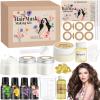 JUYRLE Hair Mask Making Kit- DIY Hair Mask for Damaged Hair, Make Your Own Hair Conditioner with Shea Butter Sweet Almond Oil Keratin Treatment Conditioner, Hydrating & Repairing Hair Gifts for Women view 1