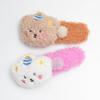 2 Piece Cute Plush Bear Hair Clips Side Back Head Clip Hair Accessories view 4