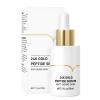24K Gold Peptides Serum for Face, 9 Peptide Skin Booster Anti Aging Serum with Nano Gold, Even Skin Tone Glow Collagen Peptides Essence for Dark Spots & Fine Lines, Collagen Peptide 1 Fl.Oz view 1