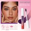 DENESTUP 3 Colors Peel off Lip Stain Tattoo, Peel off Lip Liner Tattoo Matte Finish Lip Stain, Colors Change Lip Gloss Long Lasting Waterproof Plump Lip Makeup Gift for Women view 2