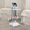 Salon Trolley Cart, Aluminum Mobile Trolley Stand Medical Rolling Carts for Ultrasonic Cavitation RF Machine Manicure Spa Shelf (Type 1) view 2