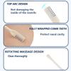 6 Pcs 2-in-1 Nasal Hair Cutter, New Double Sided Nose Hair Knife, Portable Nostril Hair Remover Tool, 360 Nose Hair Trimmer with Ear Picker Soft Cleaning Brush for Women Men view 4