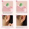 Ear Hole Cleaner 2Pcs Gentle Piercing Cleaner Solution & Soft Ear Holes Cleaning Line Floss Set Aftercare Odor Removal Cleaning Tool for Women Men view 3