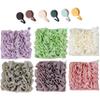 6-Pack 2-in-1 Loofah Washcloth Set with Soap Pouch, Exfoliating Bath Sponge with Drawstring, Dual-Sided for Deepth Cleansing & Smooth Skin (6 Colors) view 2