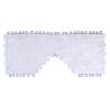 CRYSTALTELLER Natural Crystal Eye Mask Cooling Eye Mask for Puffy Eyes Fatigue Reduction Stress Relief (White Jade) view 3