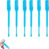 6-Pc 2-in-1 Nose Hair Trimmer-Nasal Hair Cutter for Women Men Double-Sided, Portable, Safe Grooming for Men & Women (Blue) view 1