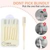 6-Pc 2-in-1 Nose Hair Trimmer-Nasal Hair Cutter for Women Men Double-Sided, Portable, Safe Grooming for Men & Women (Blue) view 3