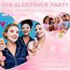144 Pcs Spa Party Decorations for Girls, Spa Birthday Party Supplies Include Face Masks Skincare, Hand Cream, Lip Balm, Under Eye Patches, Lip Mask, Foot Bath Bombs, Press-on Nails and Hair Tinsel view 3
