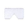 CRYSTALTELLER Natural Crystal Eye Mask Cooling Eye Mask for Puffy Eyes Fatigue Reduction Stress Relief (Clear Quartz) view 1
