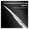 1Pcs Professional Cuticle Scissors Nipper Trimmer Stainless Steel Cuticle Clipper Cutter Manicure Nail Tools(Light yellow) view 4