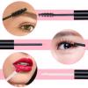 6PCS 10ml Empty Mascara Tubes,Empty Eyeliner Tube and Empty Lip Gloss Tubes,with Rubber Inserts - Ideal for DIY CosmeticsTravel and Daily Use(Black) view 4